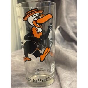 Vintage 1973 BEAKY BUZZARD Pepsi Collector Series Warner Bros Looney Tunes Glass